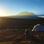 Sunset over Kilimanjaro